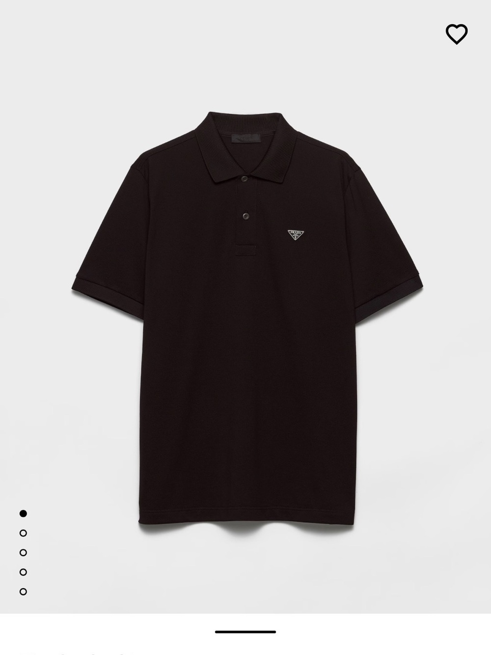 Prada Piqué polo shirt men’s XXXL - new with tags never worn